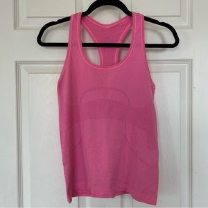 Lululemon Pink Racerback Running Exercise Tank Top